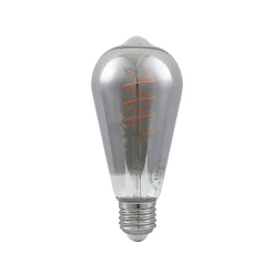 Lucande E27-lamp ST64 4W 918 dimbaar titaan per 2