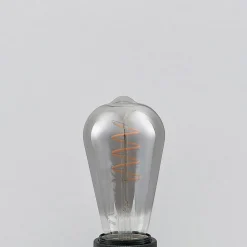 Lucande E27-lamp ST64 4W 918 dimbaar titaan per 2