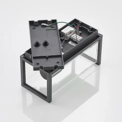 Lucande Elwin wandlamp, 1-lamp, sensor