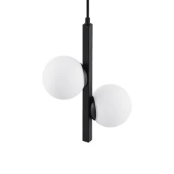 Lucande Emarin hanglamp glazen bollen 2-lamps