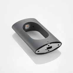 Lucande Fenti LED sokkellamp, donkergrijs