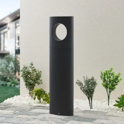 Lucande Forama LED tuinpadverlichting, donkergrijs