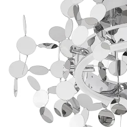 Lucande Glimmo LED plafondlamp, chroom