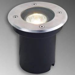 Lucande grondspot inbouwlamp Ava, Ø 12 cm, rond, IP67, GU10
