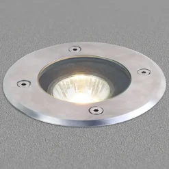 Lucande grondspot inbouwlamp Ava, Ø 12 cm, rond, IP67, GU10