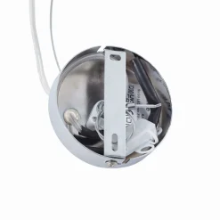 Lucande hanglamp Kaelor, Ø 60 cm, koperkleurig, aluminium