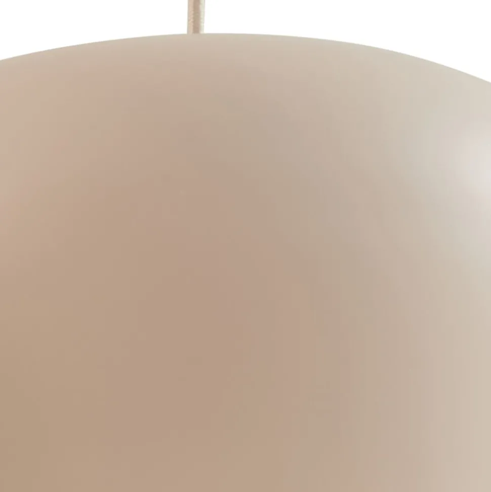 Lucande hanglamp Malisa, beige, 3-lamps, metaal, 90 cm