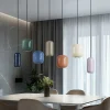 Lucande hanglamp Narion, 7-lamps, kleurrijk, metaal, GU10