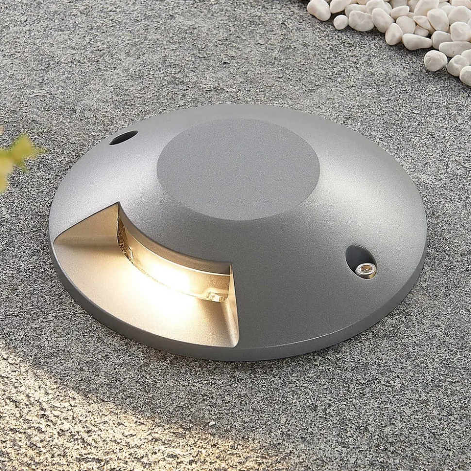 Lucande Jeffrey LED vloerspot, 1-lamp