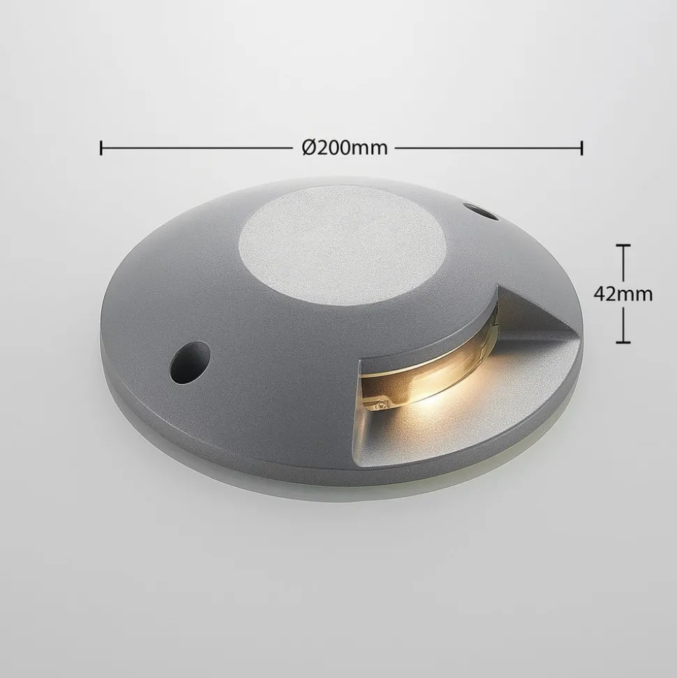 Lucande Jeffrey LED vloerspot, 1-lamp