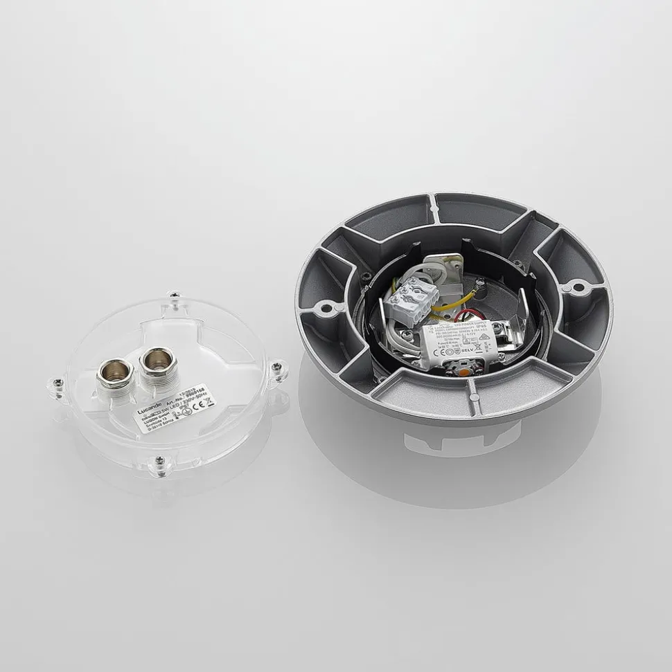 Lucande Jeffrey LED vloerspot, 1-lamp