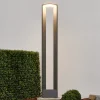 Lucande Jeny LED tuinpadverlichting, 100 cm, antraciet, aluminium