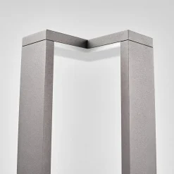 Lucande Jeny LED tuinpadverlichting, 100 cm, antraciet, aluminium