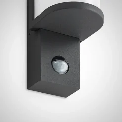 Lucande Jokum LED buiten wandlamp, IP54, sensor