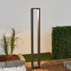 Lucande Jupp LED tuinpadverlichting, 60 cm, antraciet, metaal, IP54
