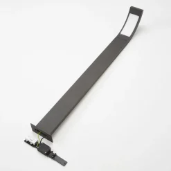 Lucande Juvia LED tuinpadverlichting, 100cm, antraciet, metaal, IP54