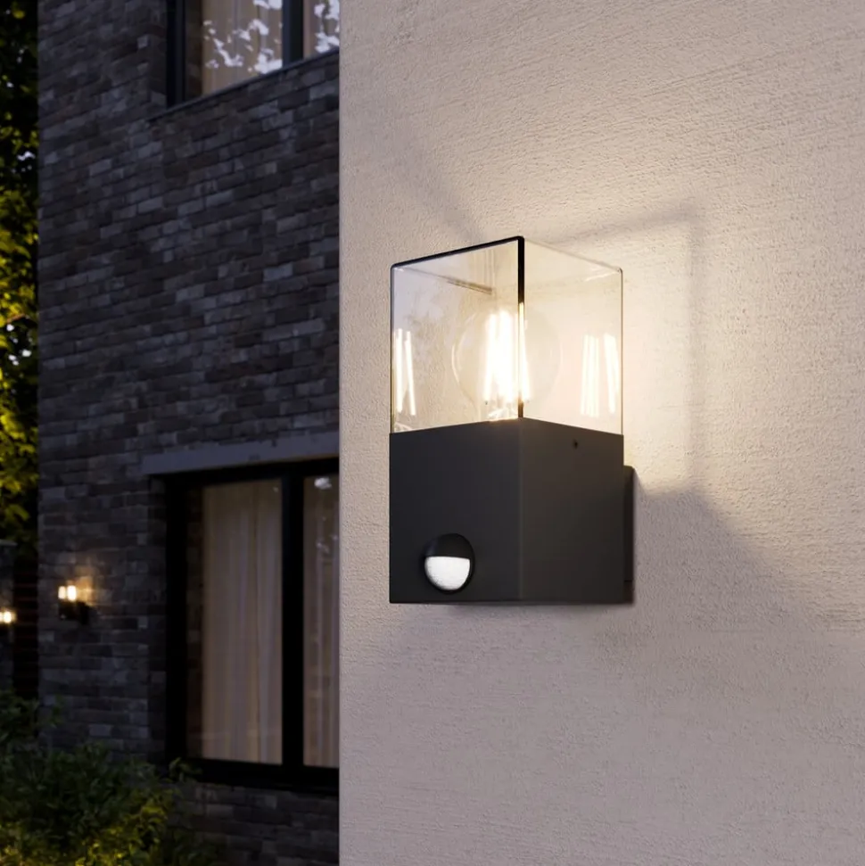 Lucande Keke buitenwandlamp met sensor