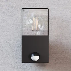 Lucande Keke buitenwandlamp met sensor