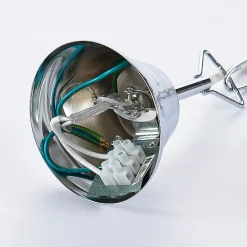 Lucande kroonluchter Solveig, Ø 60 cm, 5-lamps, chroom