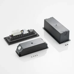 Lucande Lachlain LED-wandinbouwarmatuur v.buiten