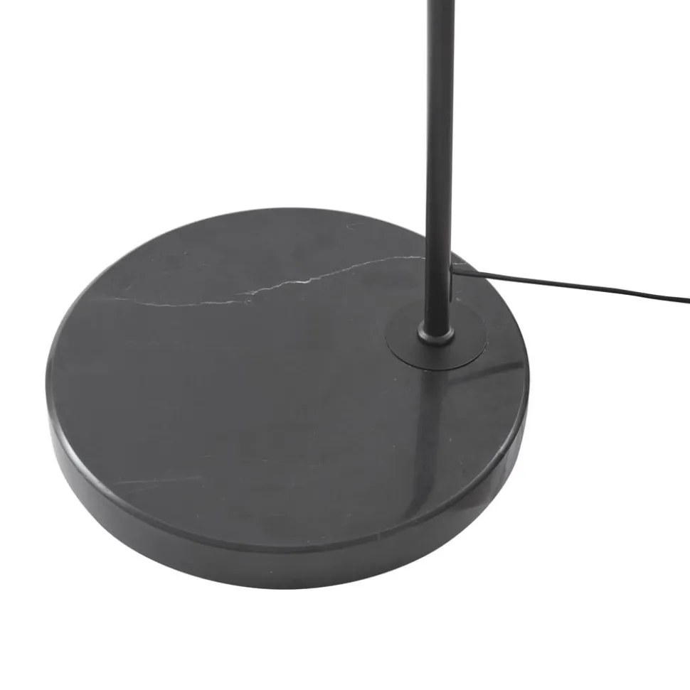 Lucande LED booglamp Jekta, zwart, 183 cm, dimbaar