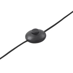 Lucande LED booglamp Jekta, messingkleurig, 183 cm, dimbaar