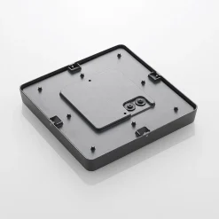 Lucande LED buiten plafondlamp Sora, hoekig, sensor, IP54