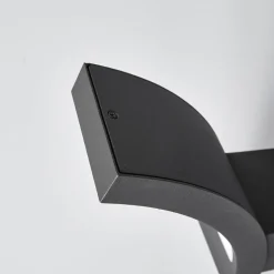 Lucande LED buiten wandlamp Juvia, 19 cm, antraciet, IP54