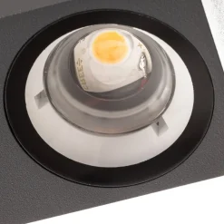 Lucande LED buiten wandlamp Tavi, antraciet, 9,5 cm, IP54