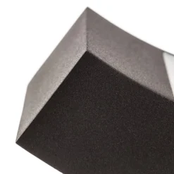 Lucande LED buiten wandlamp Lennik, 26cm, antraciet, metaal