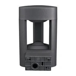 Lucande LED buiten wandlamp Pirron, driehoekig, metaal, IP54