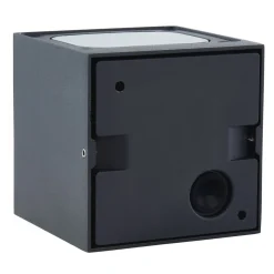 Lucande LED buiten wandlamp Merjem, 10 cm, omhoog/omlaag, IP54