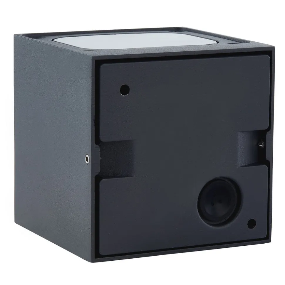 Lucande LED buiten wandlamp Merjem, 10 cm, omhoog/omlaag, IP54