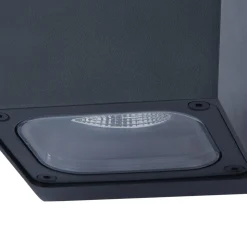 Lucande LED buiten wandlamp Merjem, 10 cm, omhoog/omlaag, IP54