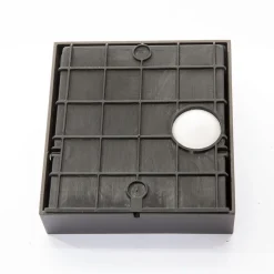 Lucande LED buiten wandlamp Nevio, 17 cm, antraciet, aluminium