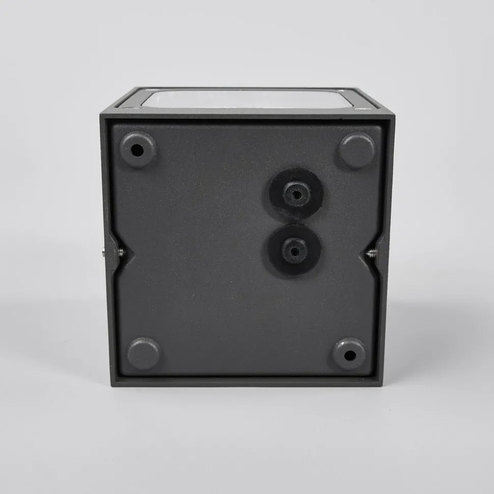 Lucande LED buiten wandlamp Merjem, 12 cm, down, IP54