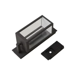 Lucande LED buiten wandlamp Ferdinand, grijs, metaal, 38 cm