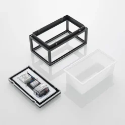 Lucande LED buiten wandlamp Ilirian, antraciet, aluminium, 15 cm