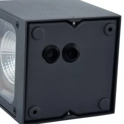 Lucande LED buiten wandlamp Merjem, 12 cm, omhoog/omlaag, IP54