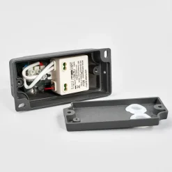 Lucande LED buiten wandlamp Mikka, 17 cm, antraciet, 2-lamps.