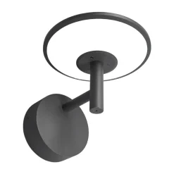 Lucande LED buiten wandlamp Fenia, antraciet, aluminium, IP65