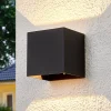 Lucande LED buiten wandlamp Evie, 11 cm, antraciet, up/down