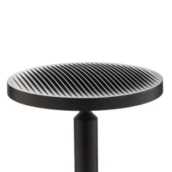 Lucande LED buitenlamp Akito, antraciet, 220 cm, IP54