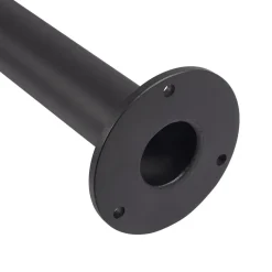 Lucande LED buitenlamp Filor, zwart, aluminium, 250 cm