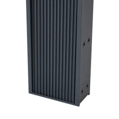 Lucande LED buitenlamp Tavion, 230 cm, antraciet, IP65