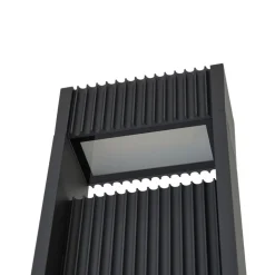 Lucande LED buitenlamp Tavion, 230 cm, antraciet, IP65