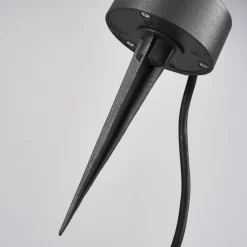 Lucande LED buitenspot Gavin, 33 cm, antraciet, aluminium