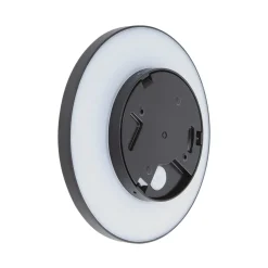 Lucande LED buitenwandlamp Kayana, zwart, aluminium, 24 cm