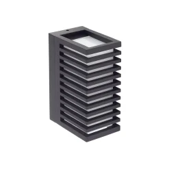 Lucande LED buitenwandlamp Ariza, zwart, aluminium