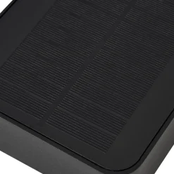 Lucande LED buitenwandlamp Dava op zonne-energie, hoogte 5 cm, sensor